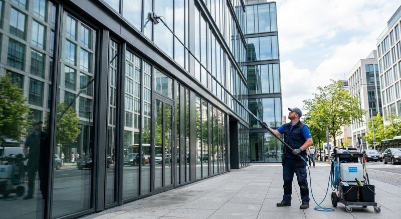 Shopping Mall Window Cleaning in Denver County, CO